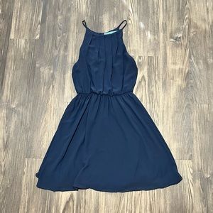 Francesca’s Navy Mini Dress - Size S
